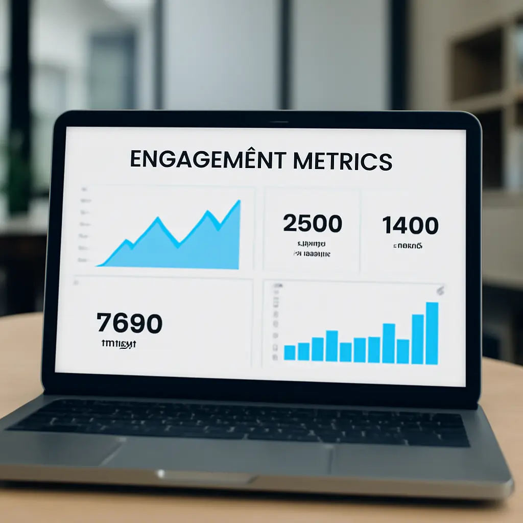 Графики вовлечённости сотрудников и метрики